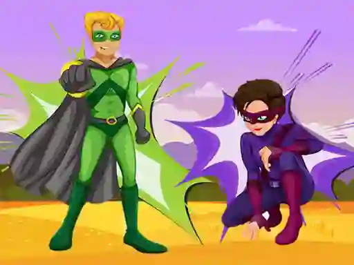 Spill Superheroes Jigsaw online