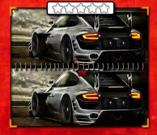 Spill Racing Cars 25 Differences online