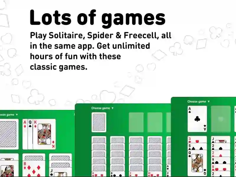 Spill Solitaire collection: klondike, spider & freecell online