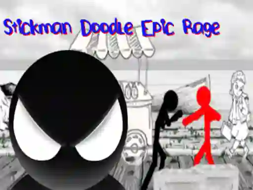 Spill Stickman Doodle Epic Rage online