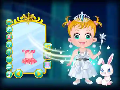 Spill Baby Hazel Ice Princess Dressup online