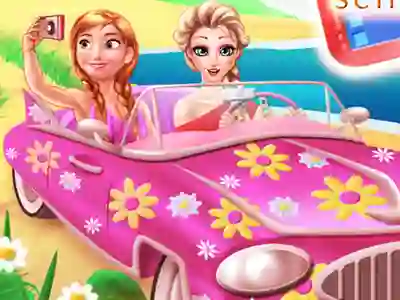 Spill Princesses Road Trip Fun online
