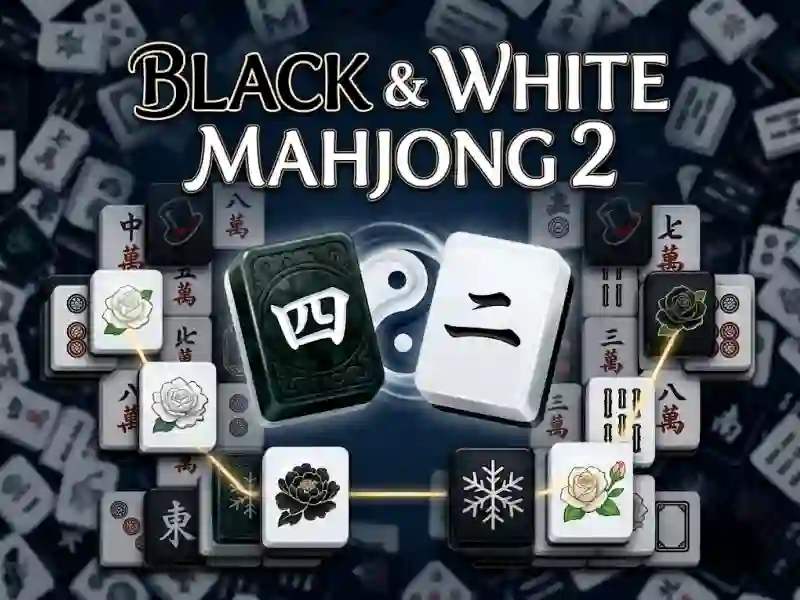 Spill Black & White Mahjong 2 online