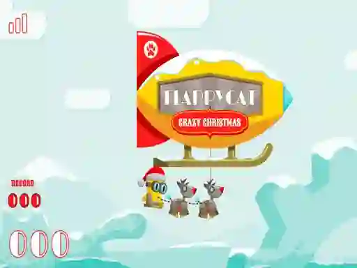 Spill FlappyCat Crazy Christmas online
