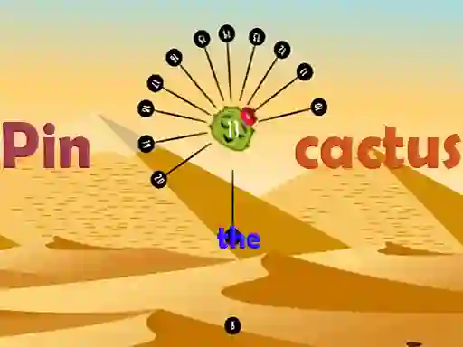 Spill Pin the cactus online