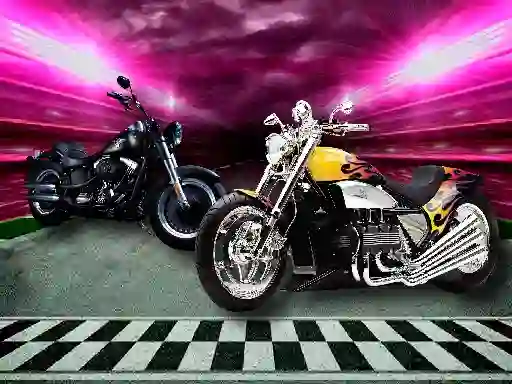 Spill Motorbike Puzzle Challenge online