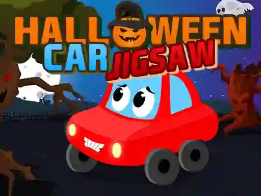 Spill Halloween Car Jigsaw online