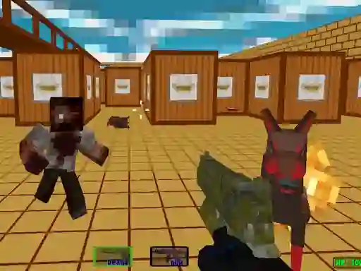 Spill Pixel Swat Zombie Survival online