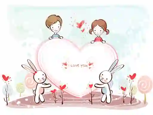 Spill Valentine Young Love online