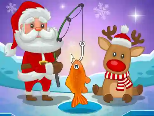 Spill Santa's Christmas Fishing online