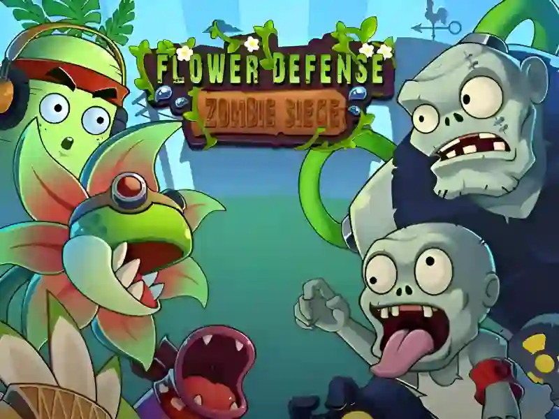 Spill Flower Defense Zombie Siege online