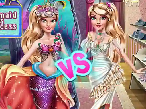 Spill Ellie Mermaid vs Princess online