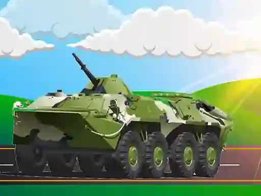 Spill Military Vehicles Jigsaw online