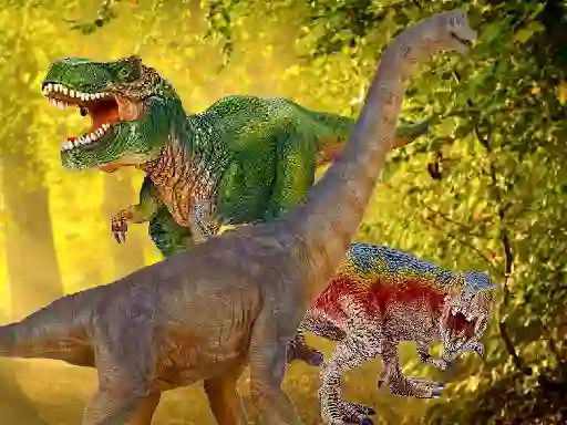 Spill World Of Dinosaurs Jigsaw online