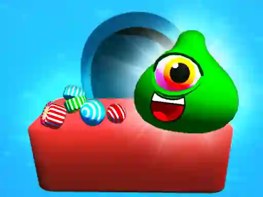 Spill Candy Monsters Puzzle online