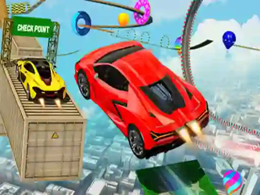 Spill Crazy Car Stunt Descent GT online
