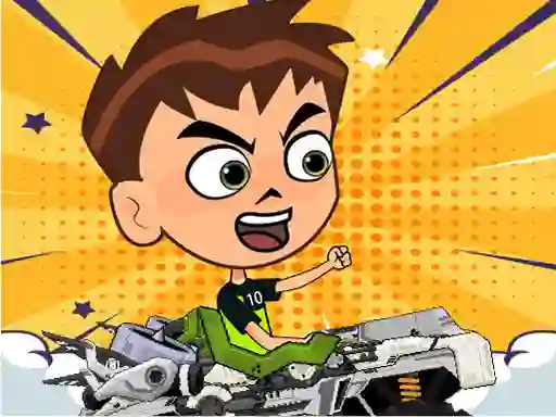 Spill Ben 10 Crazy Truck online