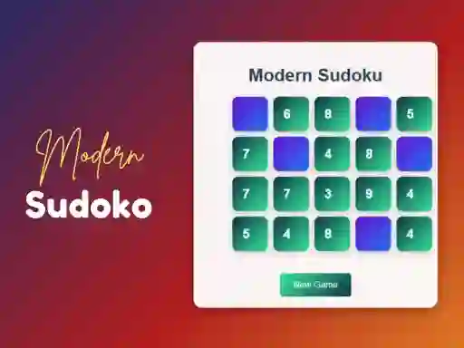 Spill Modern Sudoku online