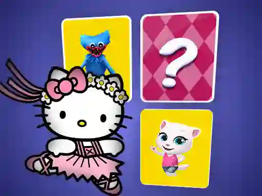 Spill Hello Kitty Memory Card Match online