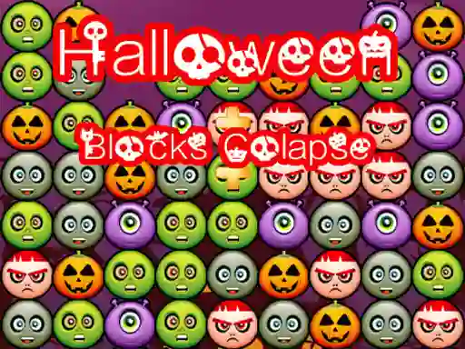 Spill Halloween Block Collapse online