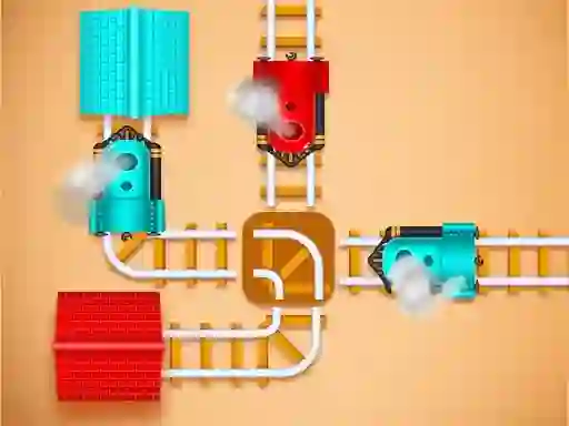 Spill Rail Maze Puzzle online