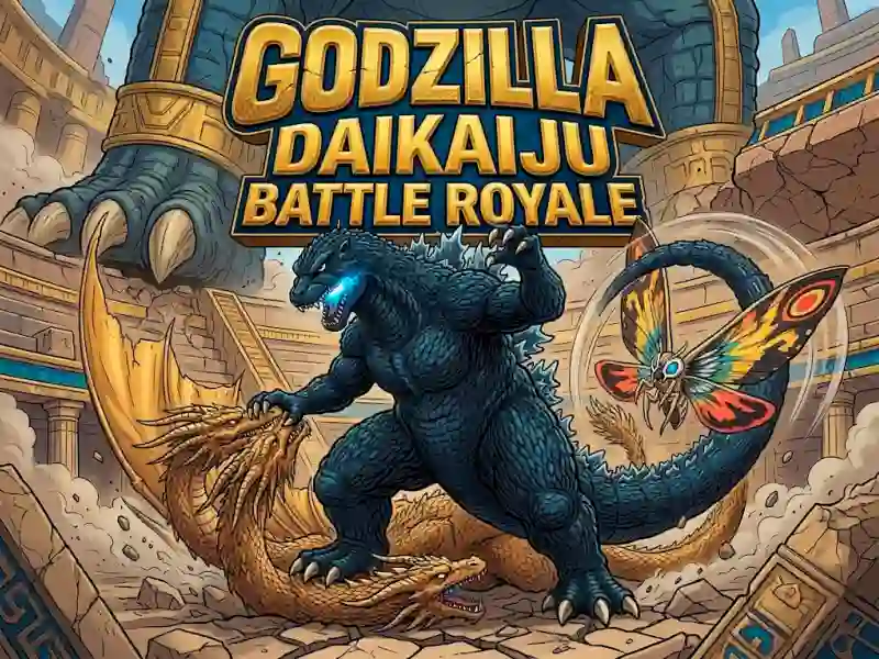Spill Godzilla Daikaiju Battle Royale online