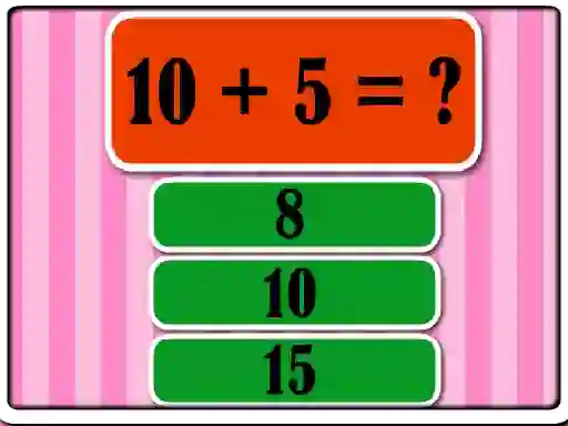 Spill Math Test Challenge online