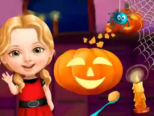 Spill Sweet Baby Girl Halloween Fun online