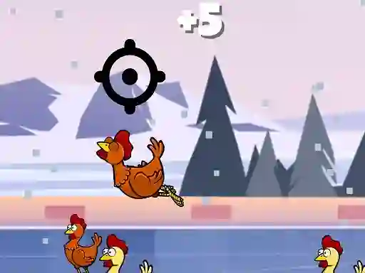 Spill Chicken Shooting 2D online