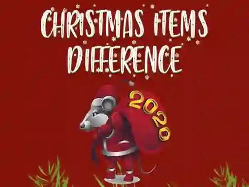 Spill Christmas Items Differences online