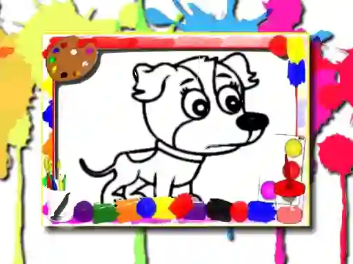 Spill Dogs Coloring Book online