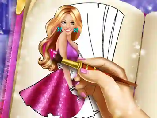 Spill Doll Coloring Book online