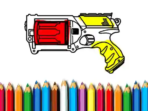 Spill Back To School: Nerf Coloring Book online