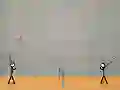 Spill Stick Figure Badminton online