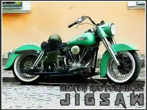 Spill Heavy Motorbikes Jigsaw online