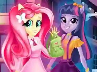 Spill Equestria Girls First Day at School online