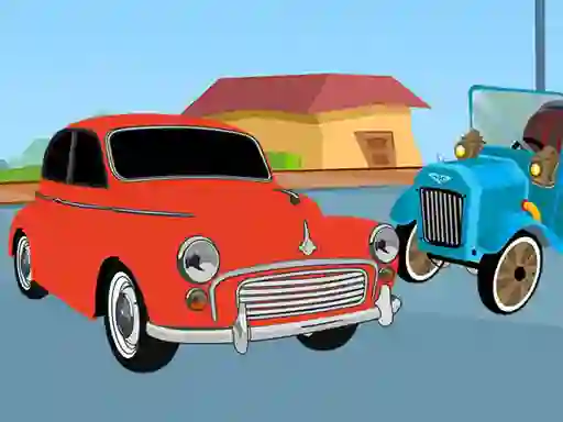 Spill Old Timer Cars Coloring online