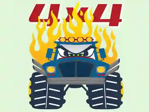 Spill Monster Trucks Coloring Pages online
