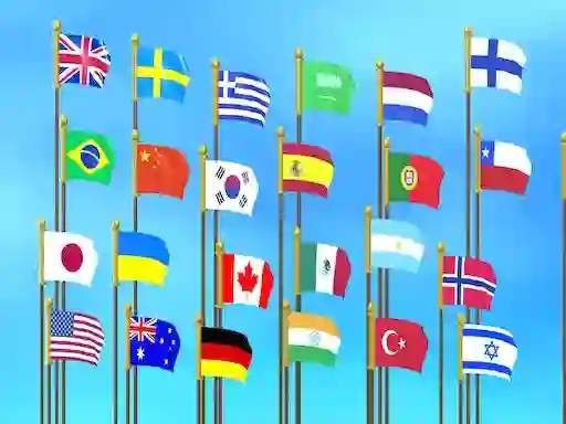 Spill Flag Puzzle Jam: Collect Flags online