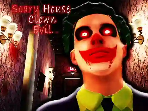 Spill Scary House Clown Evil online