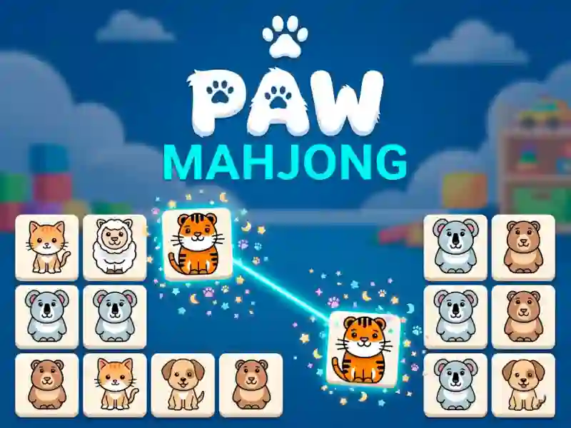 Spill Paw Mahjong online
