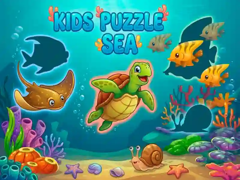 Spill Kids Puzzle Sea online