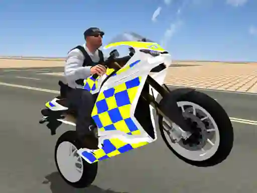Spill Super Stunt Police Bike Simulator 3D online