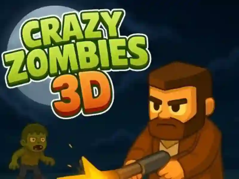 Spill Crazy Zombies 3D online