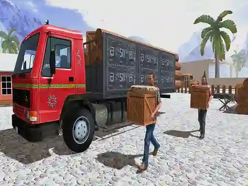 Spill Asian Offroad Cargo Truck online