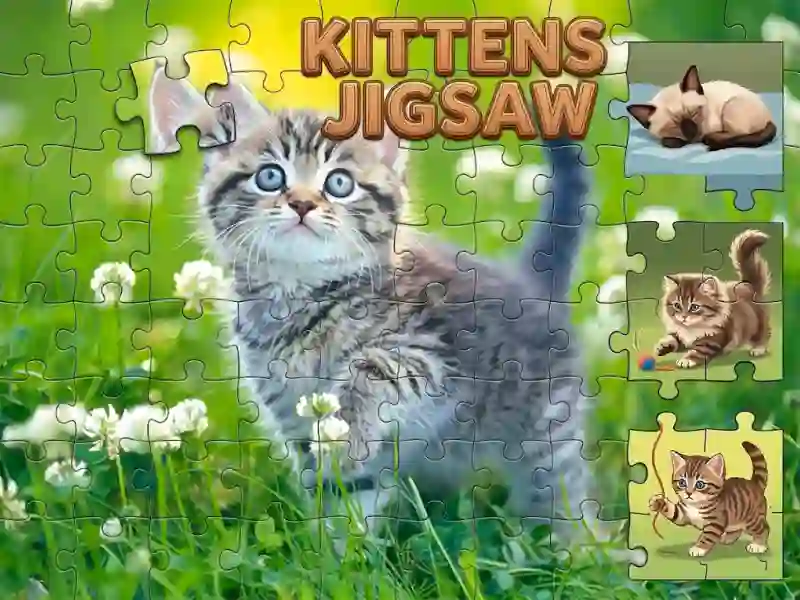 Spill Kittens Jigsaw online