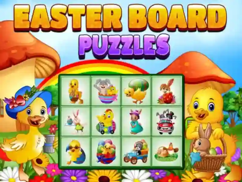 Spill EASTER BOARD PUZZLES online
