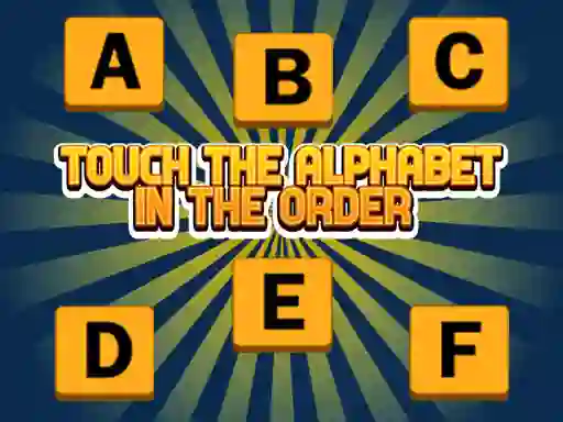 Spill Touch The Alphabet In The Oder online