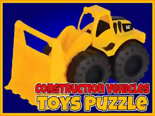 Spill Construction Vehicles Toys Puzzle online