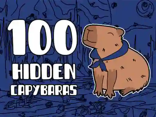 Spill 100 Hidden Capybaras online